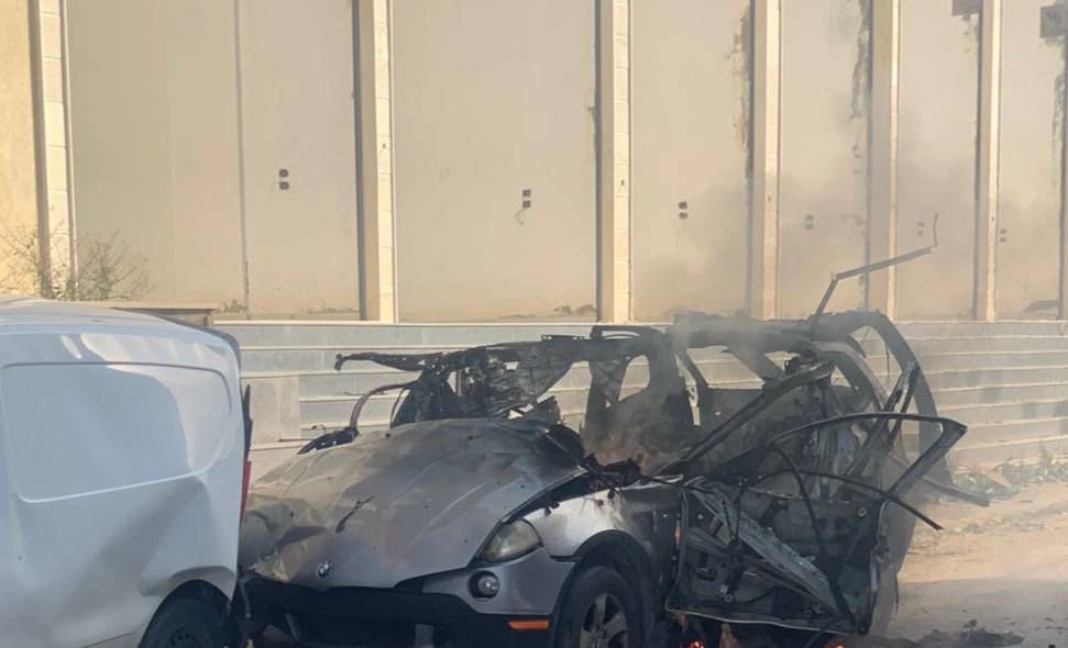 ضحية في غارة لمسيرة على سيارة رباعية الدفع  قرب  باريش