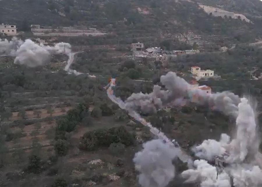 الجيش الإسرائيلي: استهدفنا طرق التهريب لحزب الله على الحدود بين سوريا ولبنان