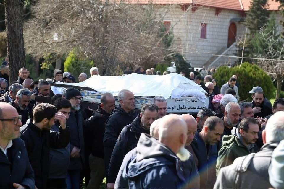 علي النهري تودع محسن دلول بمأتم وطني حاشد بمشاركة جنبلاط