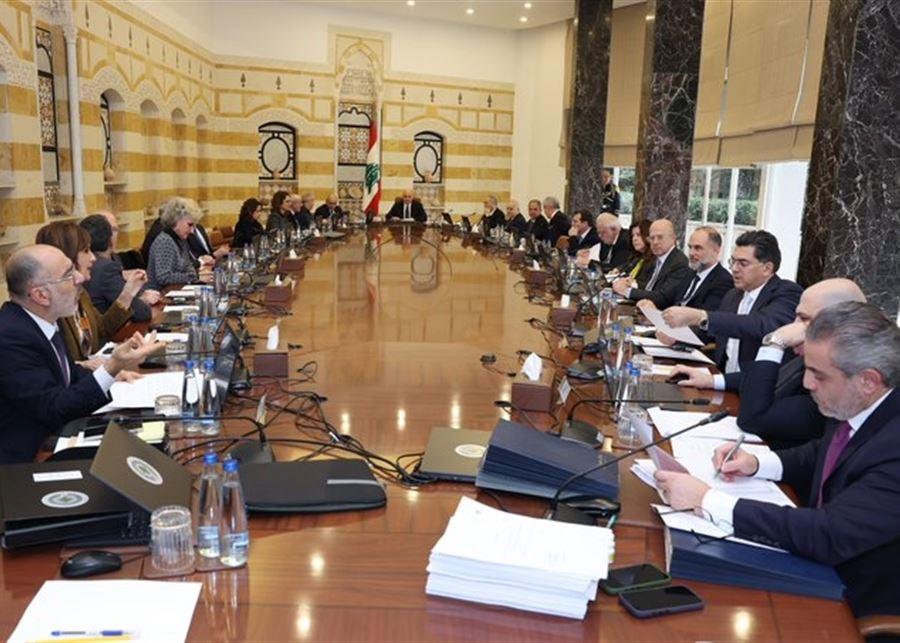 مجلس الوزراء يقر الاتفاقية مع سوريا لنقل الأشخاص المحكومين ومنهجية إعادة الاعمار