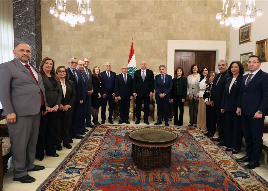 عون: اتابع ملفات الفساد شخصيا... وامن الدولة يقوم بجهود كبيرة