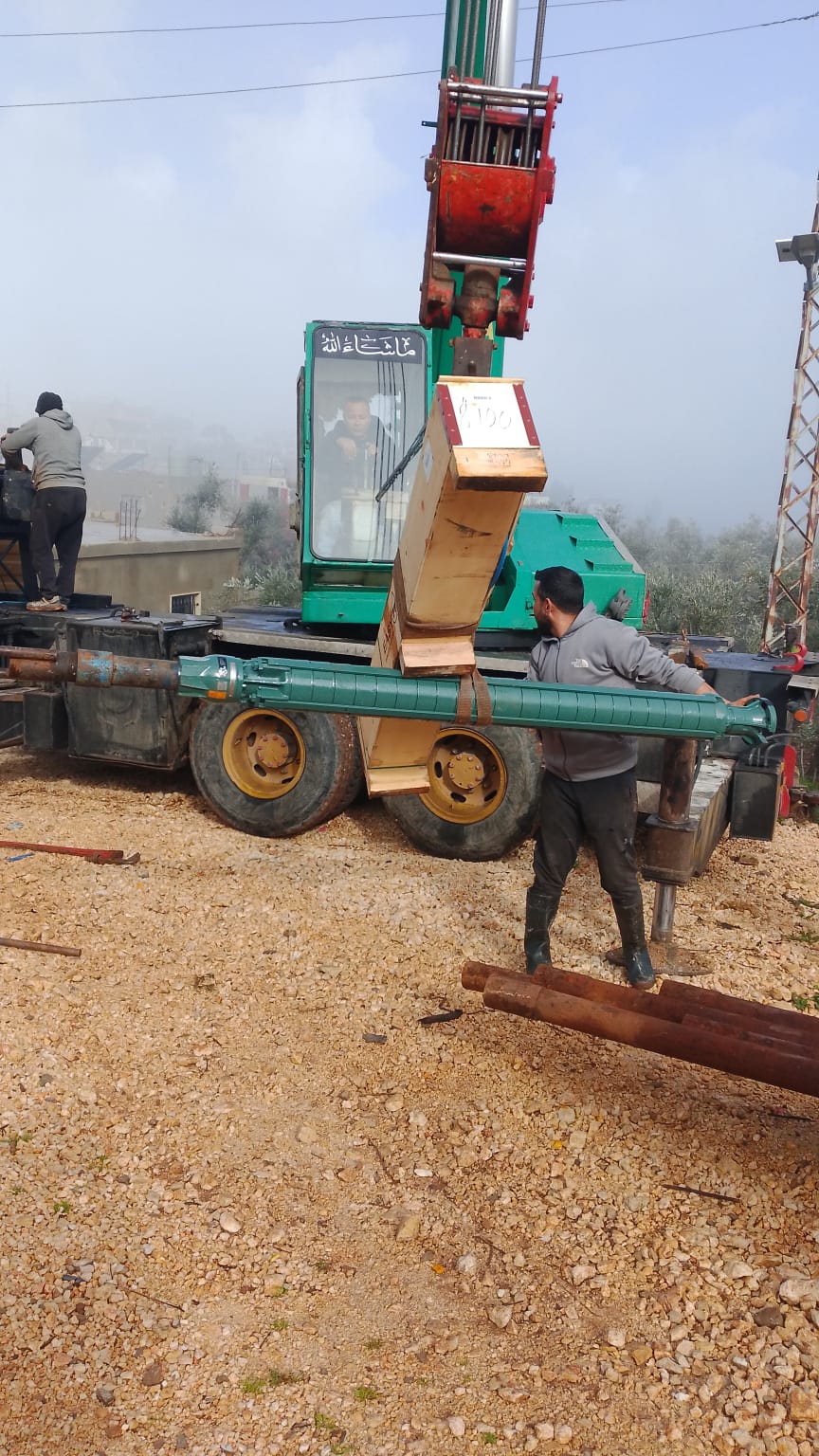 مضخة مياه من الصليب الاحمر الدولي الى حلتا