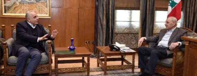 بري يستقبل السفير الايراني والمدير العام للصندوق الوطني للضمان الاجتماعي