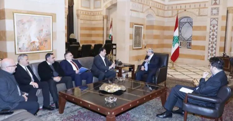 سلام يبحث مع البعريني في إنشاء معامل لمعالجة النفايات في البترون وطرابلس وقب الياس