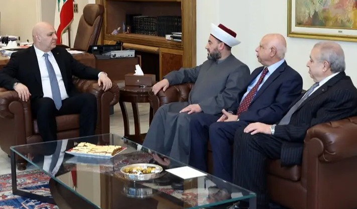 عون يتلقى دعوة من دريان لحضور إفطار دار الفتوى