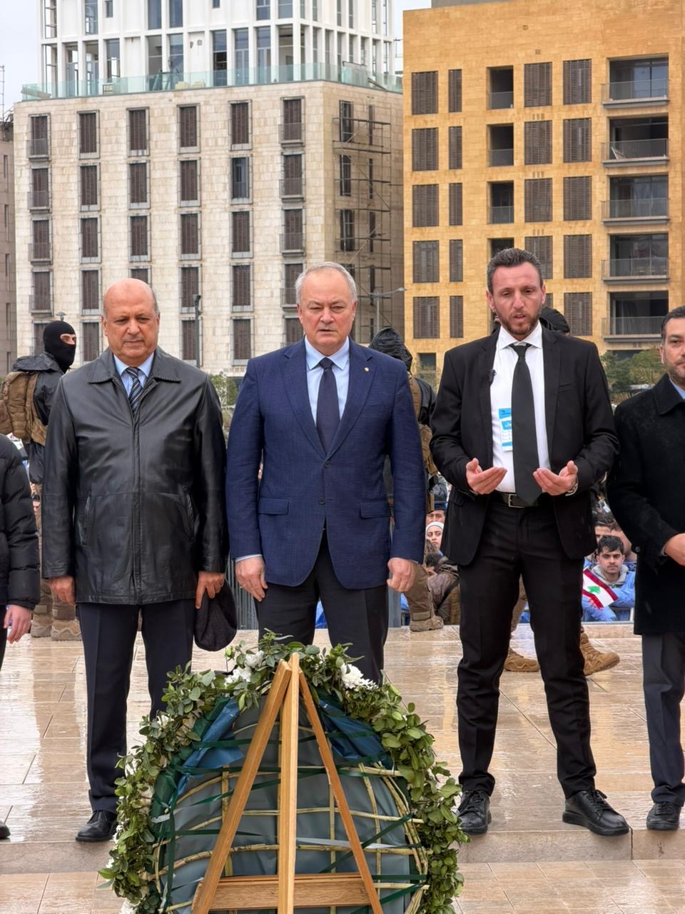 روداكوف يزور ضريح الرئيس الشهيد رفيق الحريري