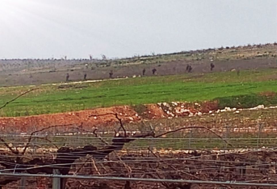 وحدة مشاة إسرائيلية تتوغل في الأراضي اللبنانية في طريقها إلى المشاريع الزراعية في الوزاني