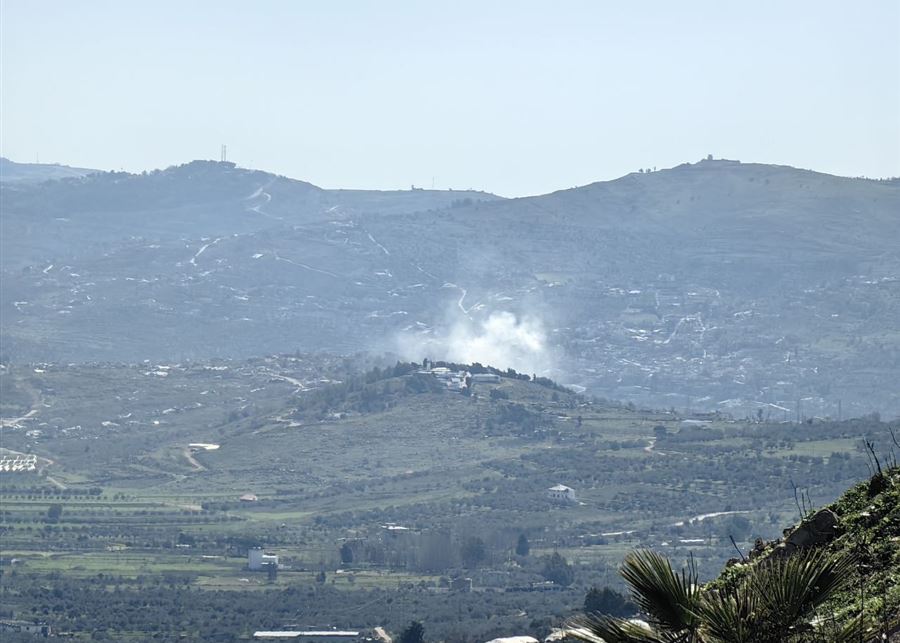 توغل إسرائيلي شمال كفركلا تحت غطاء مدفعي