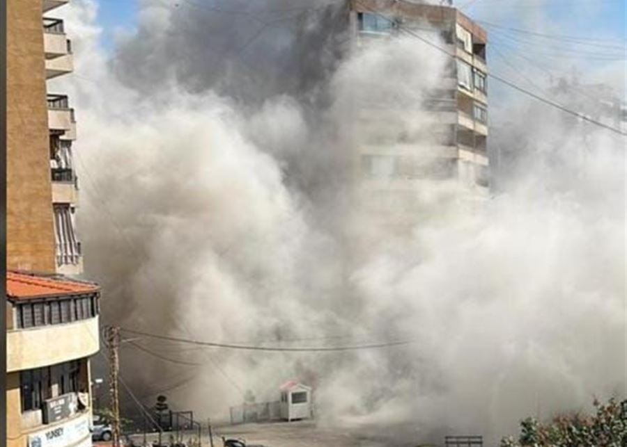 غارة اخرى على الضاحية