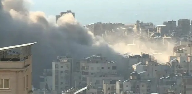 4 غارات على الضاحية الجنوبية