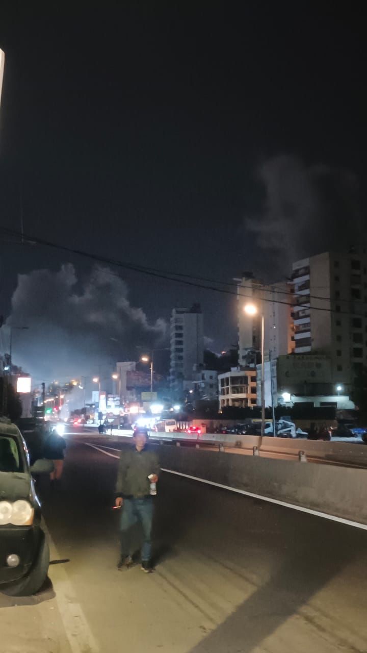 غارة عنيفة الضاحية- محيط كنيسة مارمخايل