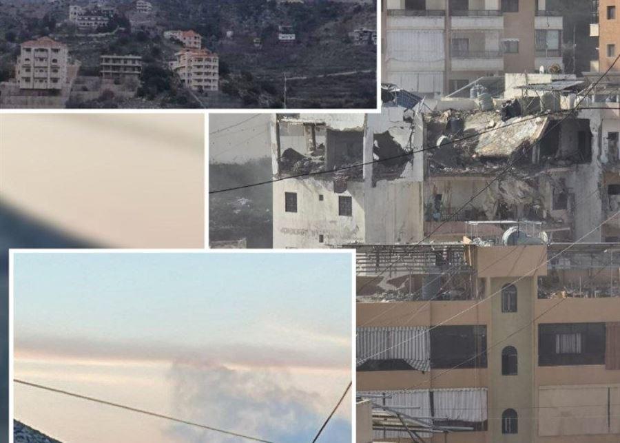 اليكم ملخص الاعتداءات الإسرائيلية منذ الصباح