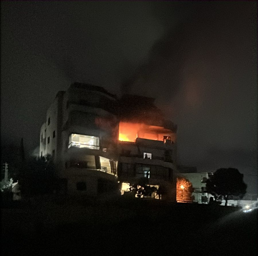 صيدا.. غارة على شقة سكنية في 