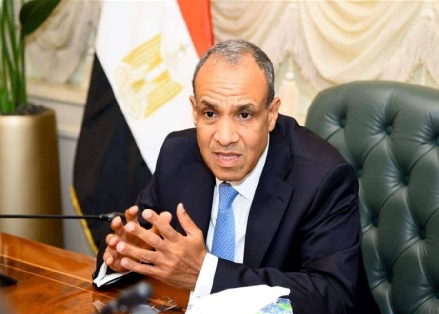 وصول وزير الخارجية المصري الى بيروت