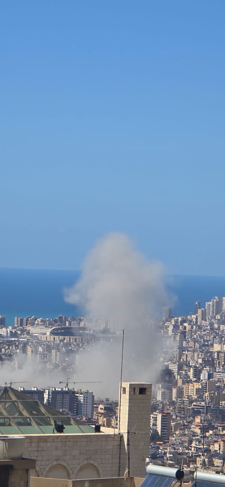 غارة إسرائيلية على حي ماضي في الضاحية بعيد تجديد الإنذار