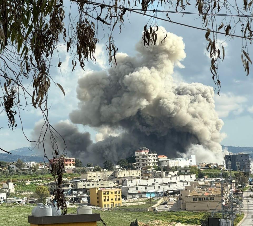 غارة إسرائيلية تستهدف حي المسلخ في النبطية