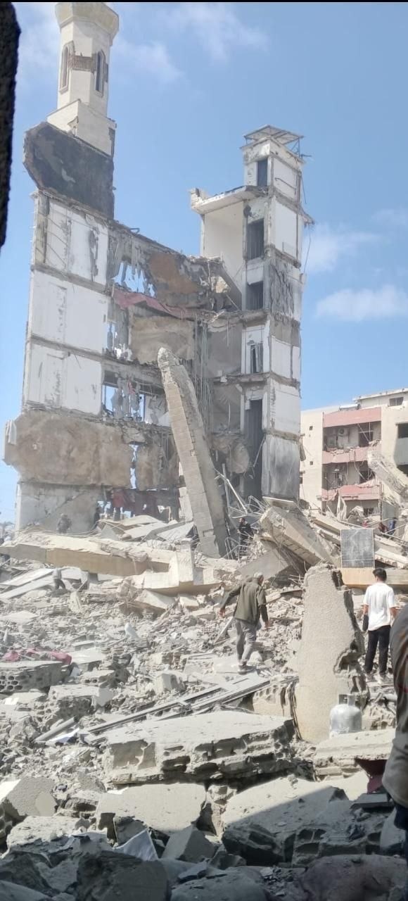 ما تبقى من مجمع الزهراء في صيدا