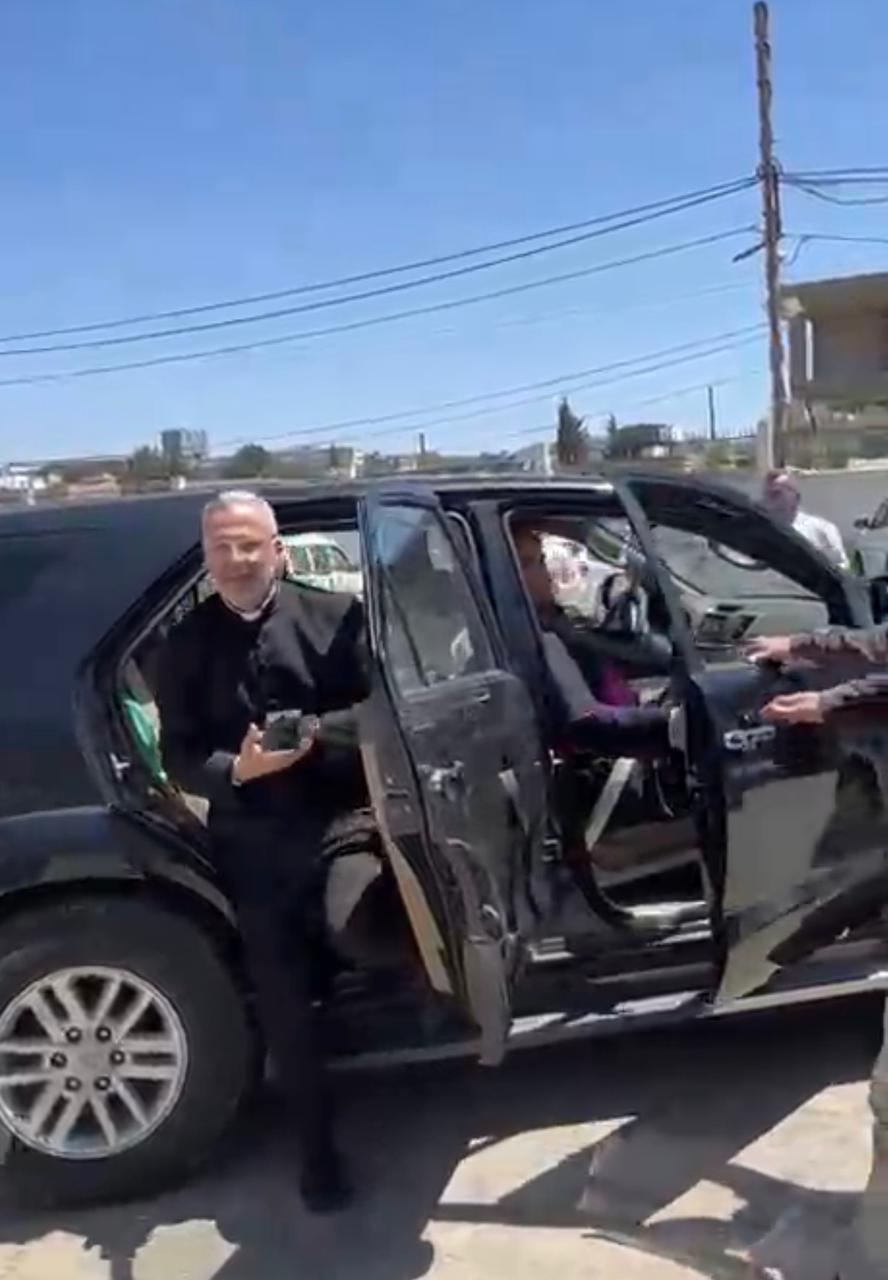 السفير البابوي يصل إلى بلدة رميش الحدودية قبل قليل