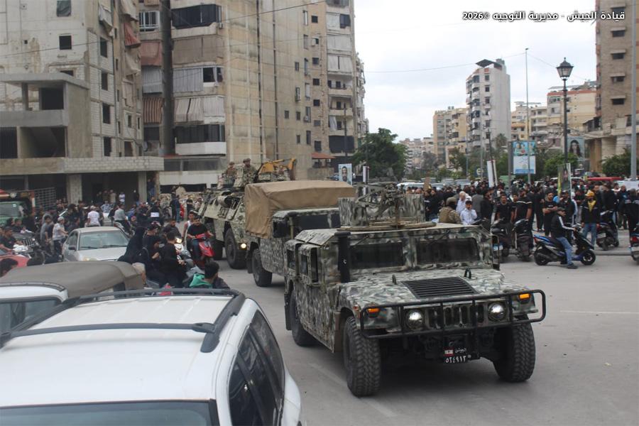 الجيش ينفّذ عمليات دهم في الضاحية الجنوبية لمنازل مطلقي النار أثناء مراسم تشييع، ويوقف واحدًا منهم، ويضبط أسلحة وذخائر حربية