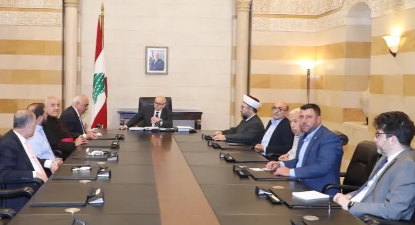 سلام إستقبل وفدا من إقليم الخروب وضعه في واقع المنطقة نتيجة الحجم الكبير للنزوح والأعباء المتزايدة