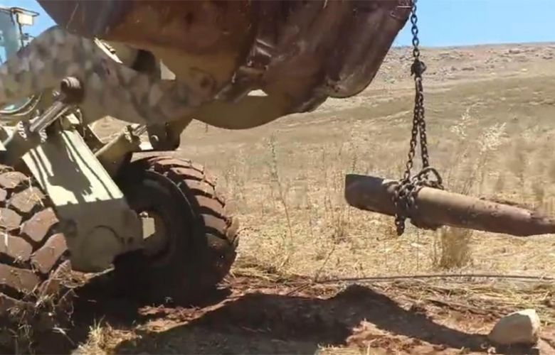 تفكيك قنبلة طيران موجّهة غير منفجرة في منطقة إبل السقي – مرجعيون