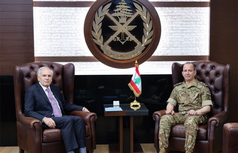 استقبالات العماد قائد الجيش