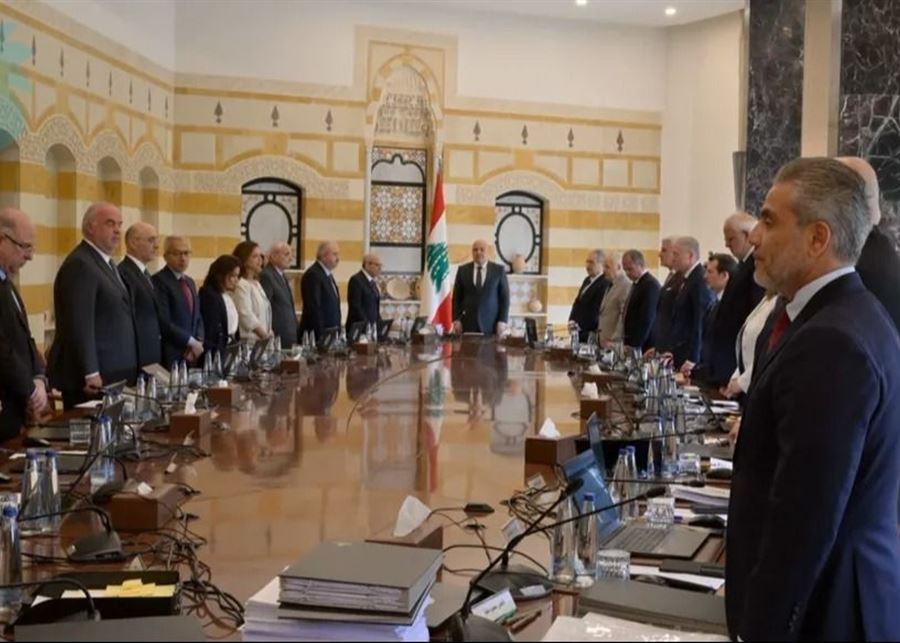 رئيس الجمهورية يُطلع مجلس الوزراء على نتائج زياتيه الى واشنطن وتركيا