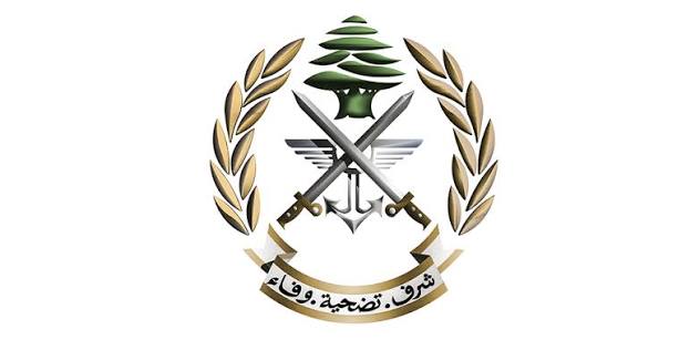 الجيش يوقف اثنَين من مطلقي النار فور وقوع إشكال مسلّح في منطقة برج أبي حيدر – بيروت أسفر عن قتيلَين وجريح