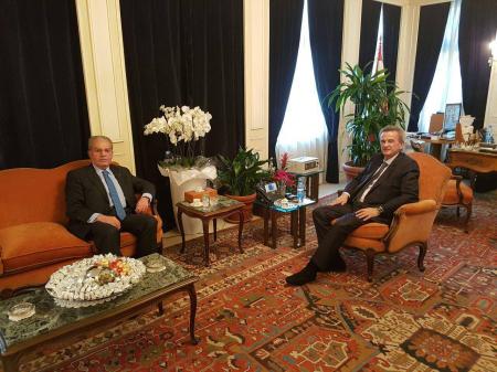 الخازن يزور سلامة: تأكيد على ثبات الأوضاع النقدية