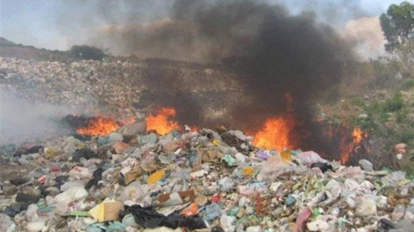 إلزام بلدية أرنون بوقف رمي النفايات وحرقها