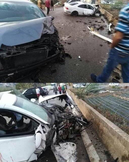 ٥ جرحى بحادث سير في البترون
