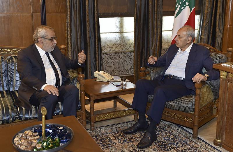 ماذا دار في لقاء بري مع بقردونيان ووفد 