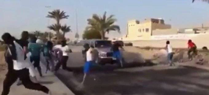 قوى الأمن: فيديو صدم متظاهرين ليس في لبنان