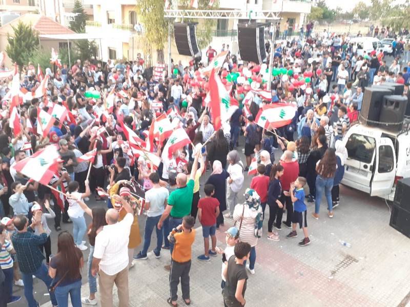 اعتصام لأبناء الإقليم في برجا: لمحاسبة الفاسدين ‏