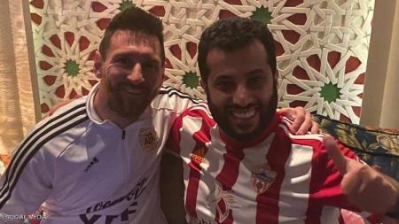 تركي آل الشيخ مع ميسي