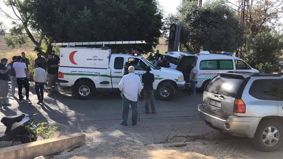اندلاع حريق قرب اثار صور