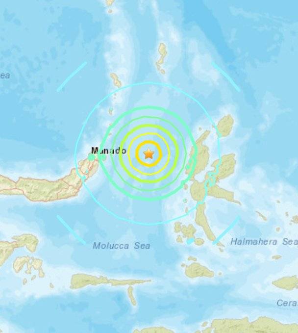 زلزال يضرب اندونيسيا