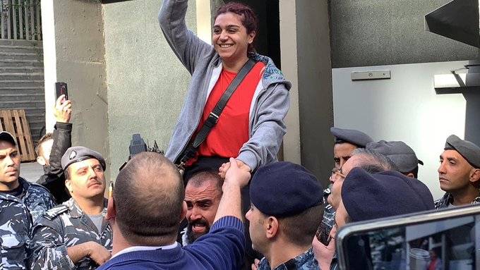 إطلاق سراح الناشطة دانا حمود