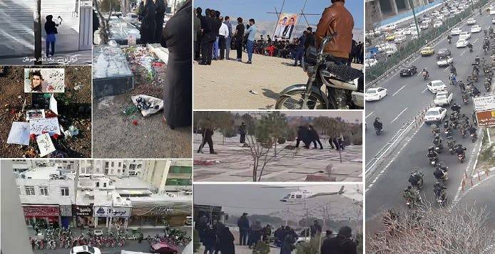إيران.. انتشار أمني مكثف تحسبا لإحتجاجات جديدة