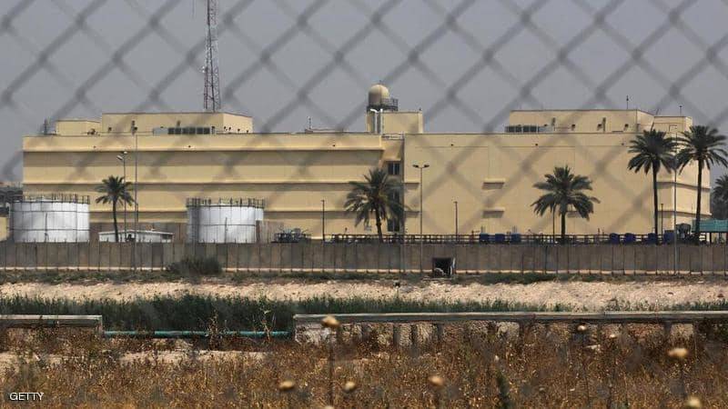 بغداد .. سقوط صاروخين بمحيط السفارة الأميركية ولا إصابات