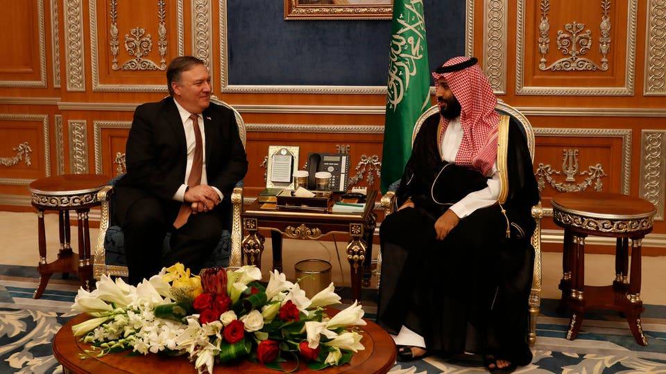 بن سلمان وبومبيو يبحثان الحفاظ على استقرار الشرق الأوسط