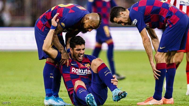بعد جراحة الركبة.. برشلونة يحدد