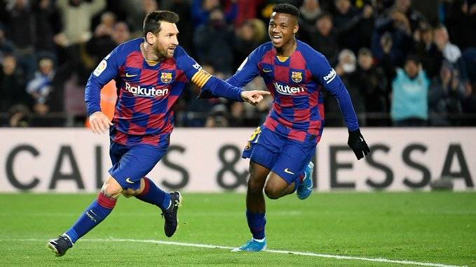 ميسي يهدي سيتيين إنتصاره الأول مع برشلونة
