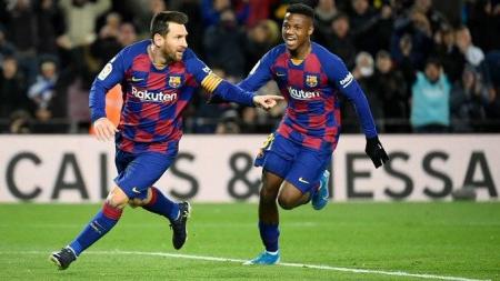 ميسي يهدي سيتيين إنتصاره الأول مع برشلونة