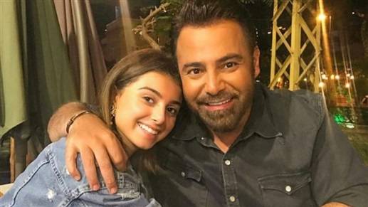 عاصي الحلاني يعايد ابنته بكلمات 