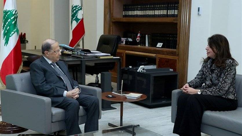 عون يبحث إقفال ملف المهجرين