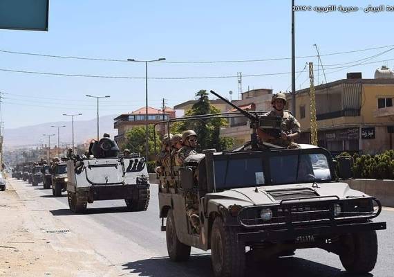 الجيش يضبط سيارة مسروقة بقاعًا