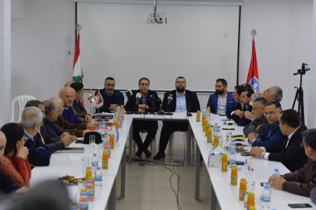 لقاء تنسيقي بين "المستقبل" و "الإشتراكي.. أحمد الحريري و ظافر ناصر: علاقتنا تاريخية