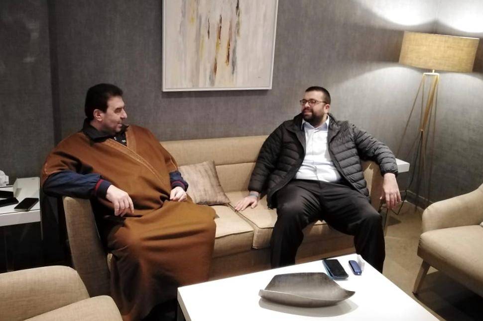 أحمد الحريري يزور البعريني مطمئناً: للتضامن مع جيشنا وتضحياته