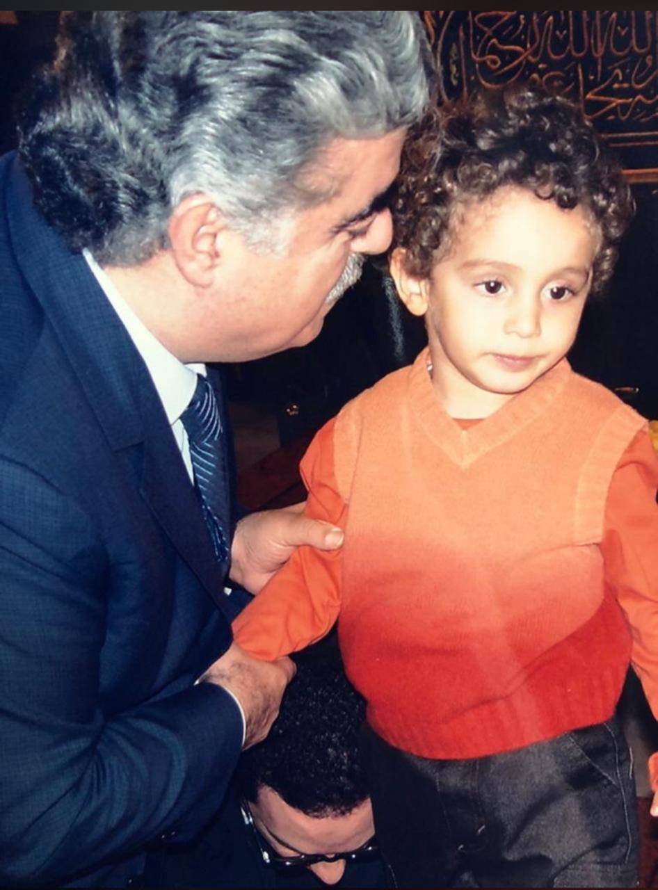 حسام سعد الحريري لجدّه: شوقي لك يزيد كلما مرت السنين!